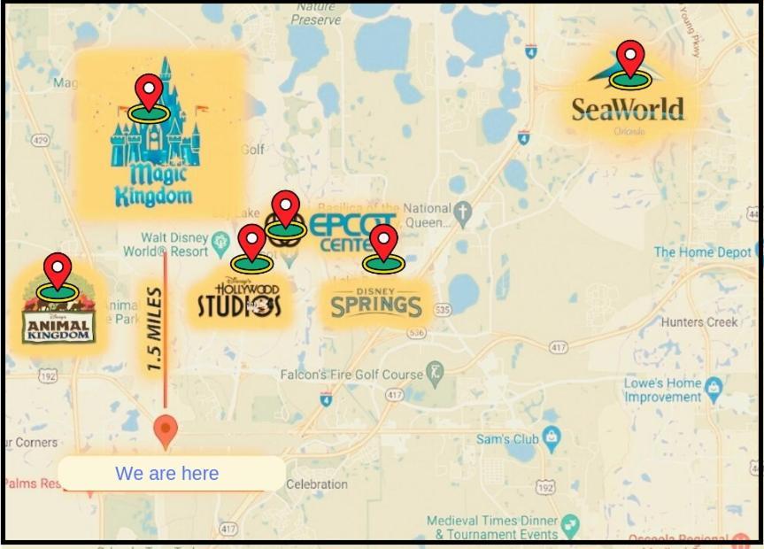 Disney Paradise-Family Friendly- Near To Disney 奥兰多 外观 照片
